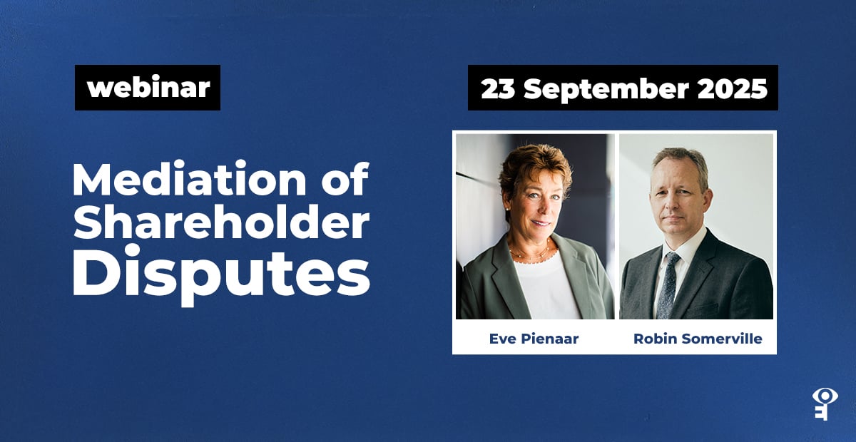 Mediation of Shareholder Disputes-1