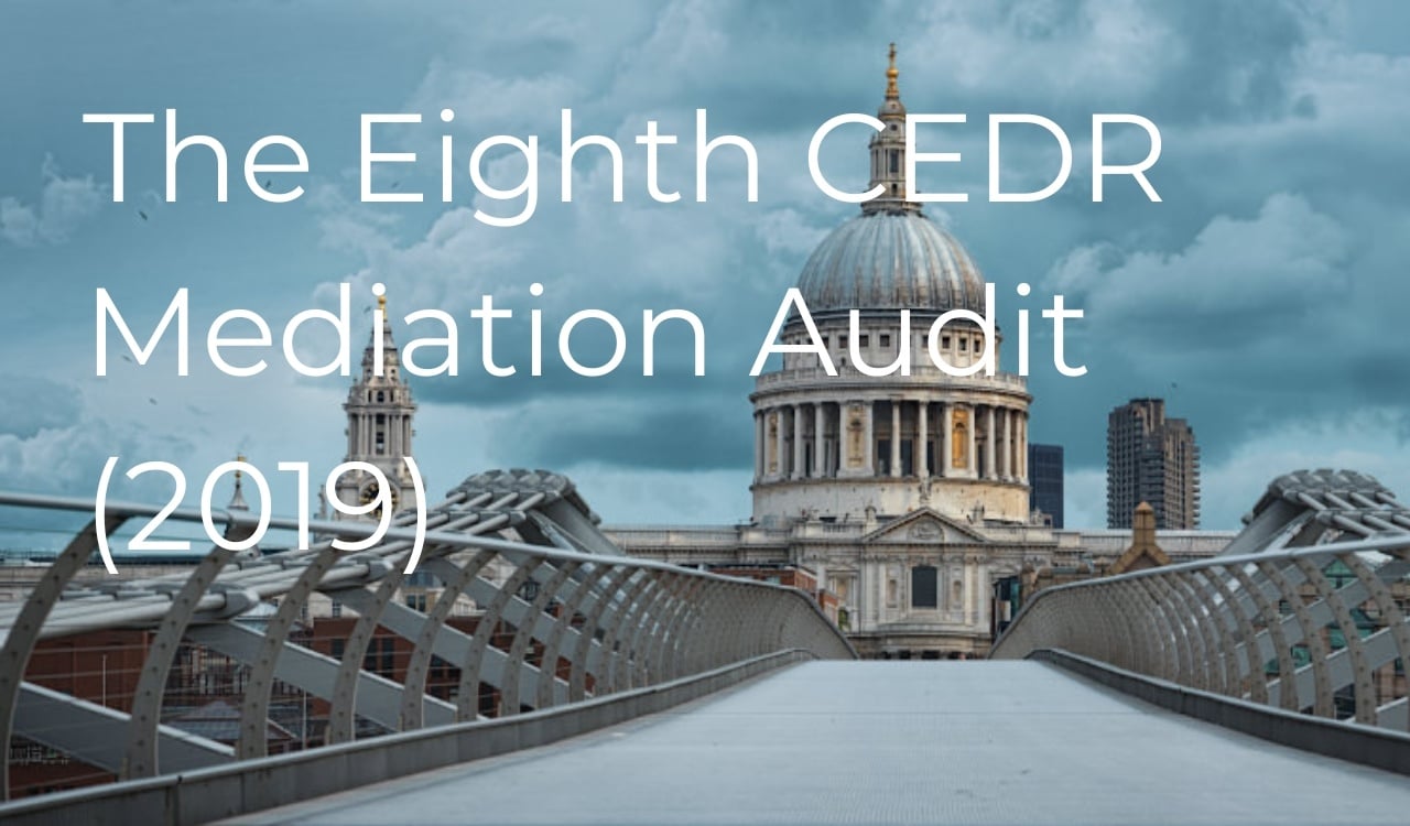 The Eighth CEDR Mediation Audit (2023)