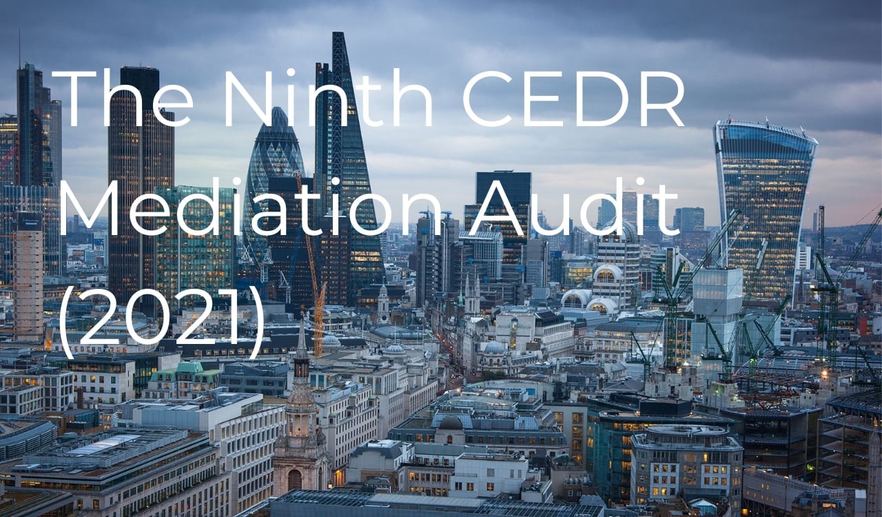 The Ninth CEDR Mediation Audit (2023)